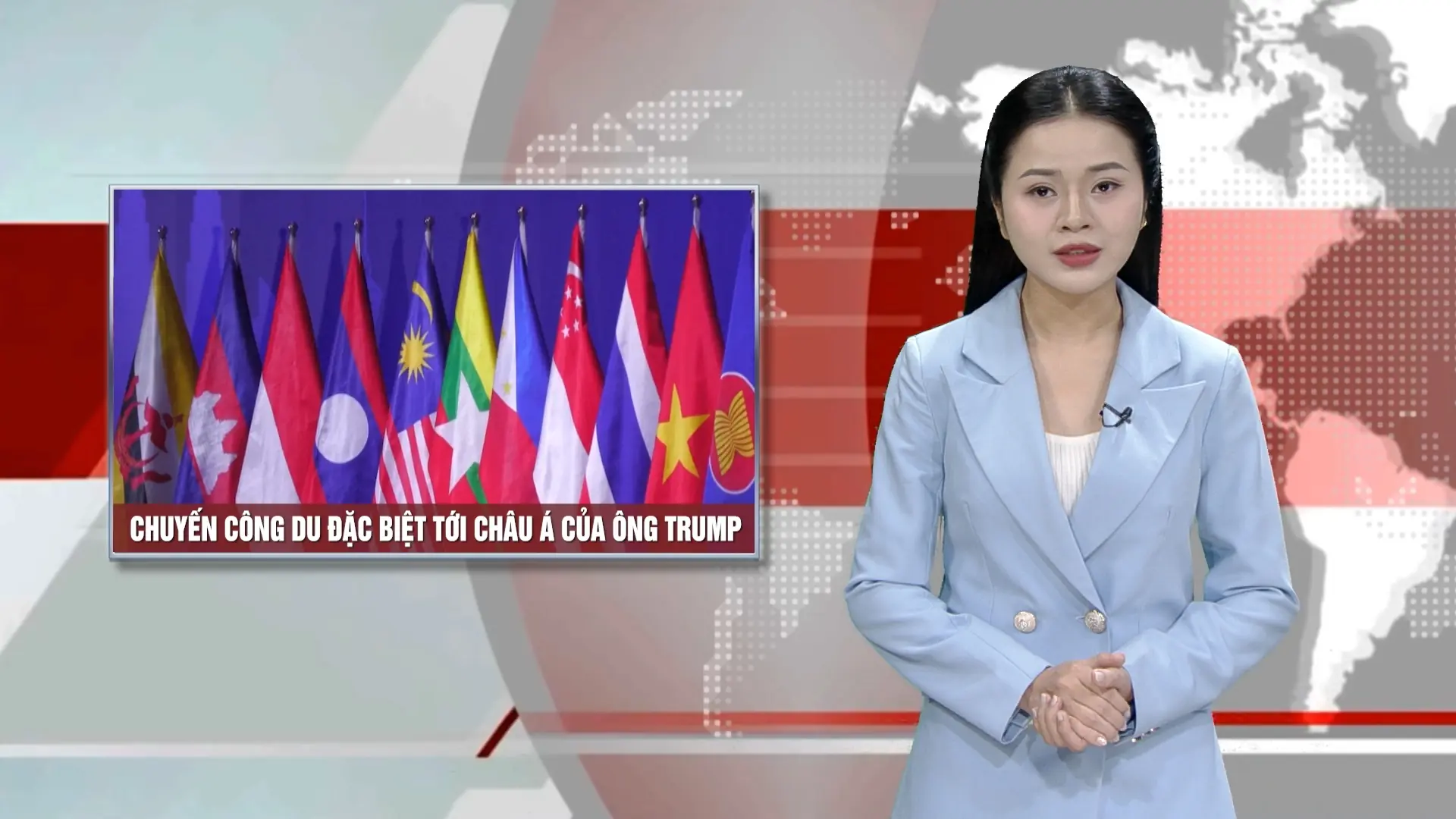 Chuyến công du đặc biệt tới châu Á của ông Trump | Nhìn ra thế giới | 25/10/2025